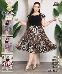 فستان زبده • مقاسات XL-4XL • بعقوبة