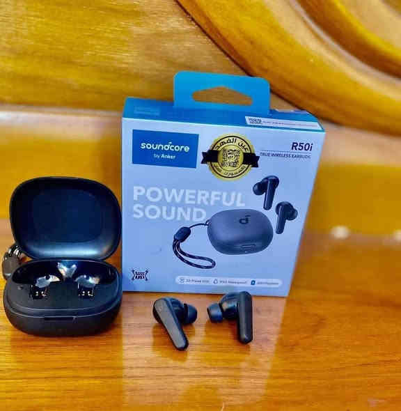 افضل سماعة على الاطلاق🔺🔻
20.000  الف 
متوفر خدمة التوصيل 🚚
🎧 سماعة أنكر ANKER R50i  
ضمان وكالة عين الفهد مدى الحياة 👁️👁️
مواصفات السماعة :🎧
⬅️بطارية تدوم حتى 30 ساعة حقيقي🔋
⬅️مضادة للماء والتعرق ipx5 💦
⬅️جودة صوت عالية في المكالمات
⬅️مع 2 مايك لعزل الضوضاء 
⬅️ تحكم كامل من خلال التطبيق SOUNDCORE
متوفره بالون الاسود والابيض والسمائي والوردي

العنوان النجف الاشرف شارع السلام غري مقابل الجاكوج 
***********
***********
