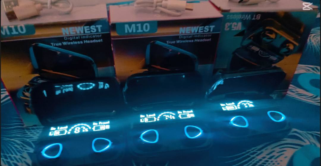 السلام عليكم سماعات M10  للبيع جديد غير مستخدم  سعر ثلاث قطع  32 الف ( يعني القطعة 12الف ) مكاني بغداد حي الجهاد الخاص مقفول للاستفسار ***********
