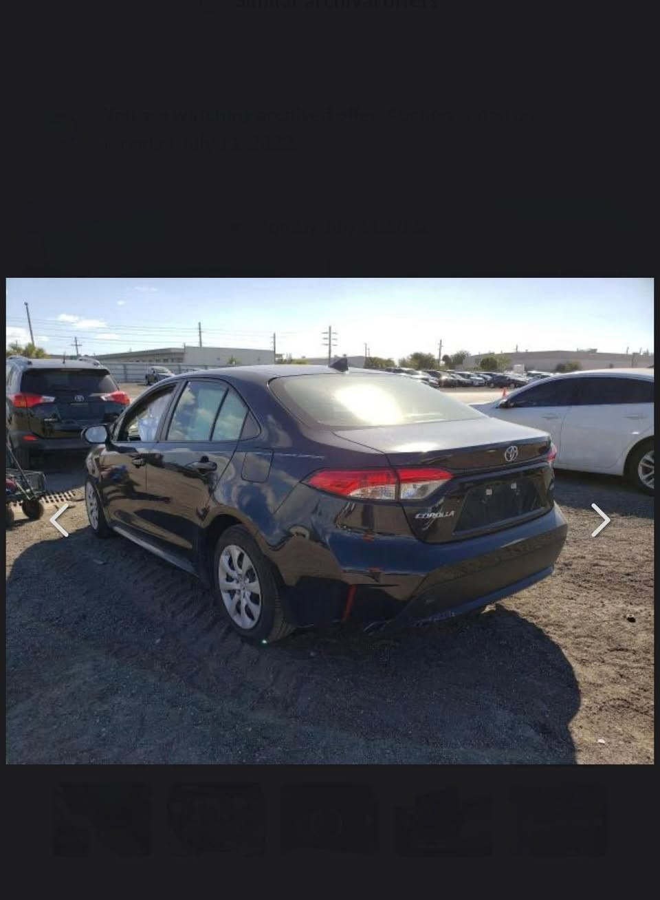 كورلا 2020 وارد امريكي رقم اربيل دولي بسمي محرك 1800 السعر 130 كير محرك بشرط  بيها صبغ البوند وجاملغين اكلير من امريكا امامي  شرط بدون اي دواخل افحص سونار مكان السيارة سامراء قرب الامامين مكلف بلنشر ***********
