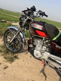 دراجه للبيع موديل 2021 5گير محرك اسبانه ما طاخته السعر 575 او بي مجال ...