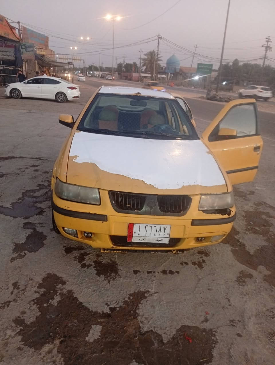 السلام عليكم مكينه جير انضاف حداديه تخم طائرات نظاف بيع طخات هذا تلقيطات خياس شيء قليل كهربائياتها شغاله تبريده شغال استفسار على هذا الرقم واتساب على الخط متصل واسولف لك عليها مكاني نجف ناحيه حريه سعر مناسب 15 وبيها مجال مراعيها موجود لا اقول لك ثاني يوم راعيها نجف موديل 10 @***********
