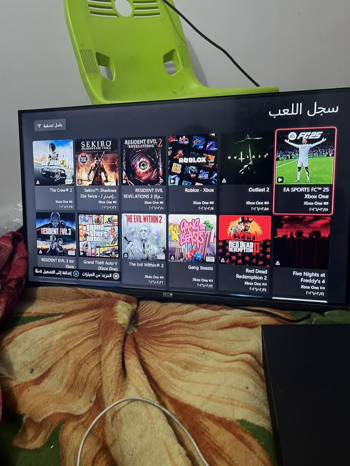 سلام عليكم
اكس بوكس وان فات جهاز نضيف شخطه مابي بي يده وحده و25 لعبه تقريبا قويات مراوس ببلي 4 فات او سلم ما يهم اونلاين او مهكر الي عنده يجي خاص


**إذا كنت صاحب هذا الإعلان وتريد حذفه لأي سبب، رجاءا أرسل رسالة إلى الدعم الفني**