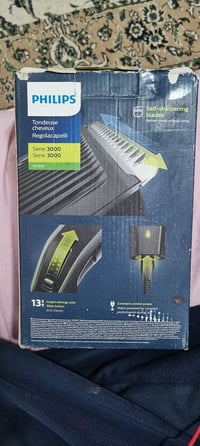 🔥 للبيع فرصة ما تتعوض! 🔥 ✂️ ماكينة قص شعر Philips Series 3000 الأصلية ...