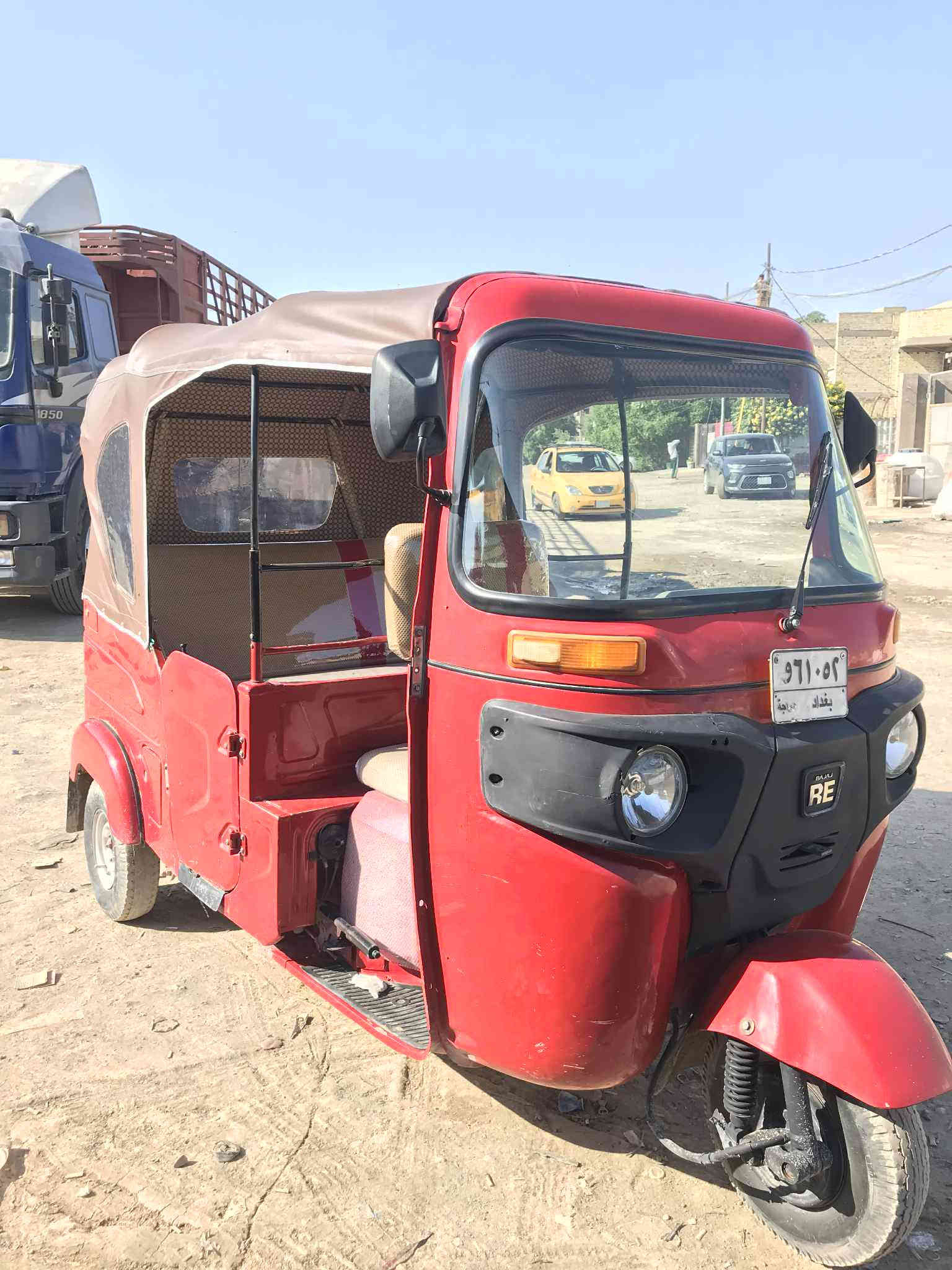 السلام عليكم تكتك البيع موديل 22 شهر 2 وبل ضهر مكتوب 21  كير مكينه اكسن مكفولات لا تبخير ولا تنقيص تكتك جاهزه كبل الشارع دوشمه تخم تاير جادر كله جديد كهربايات كله شغاله تحويل ثاني يوم السعر 7800 وبيهه مجال خابر وتدلل المكان بغداد المشتل ***********
