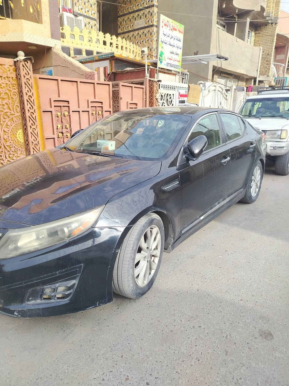 كيا اوبتما 2015 فول مواصفات بيها خيط تبخير بصيط وارد امريكي جاملغ ايمن قليل بلبنيد السياره تدفئة تبريد قطعتين امامي خلفي بني رامى ويل كب كلين محرك 2400 كشنات كهرباء تدفئة تبريد كهرباء السعر 130وبيها مجال الرقم بغداد /***********
