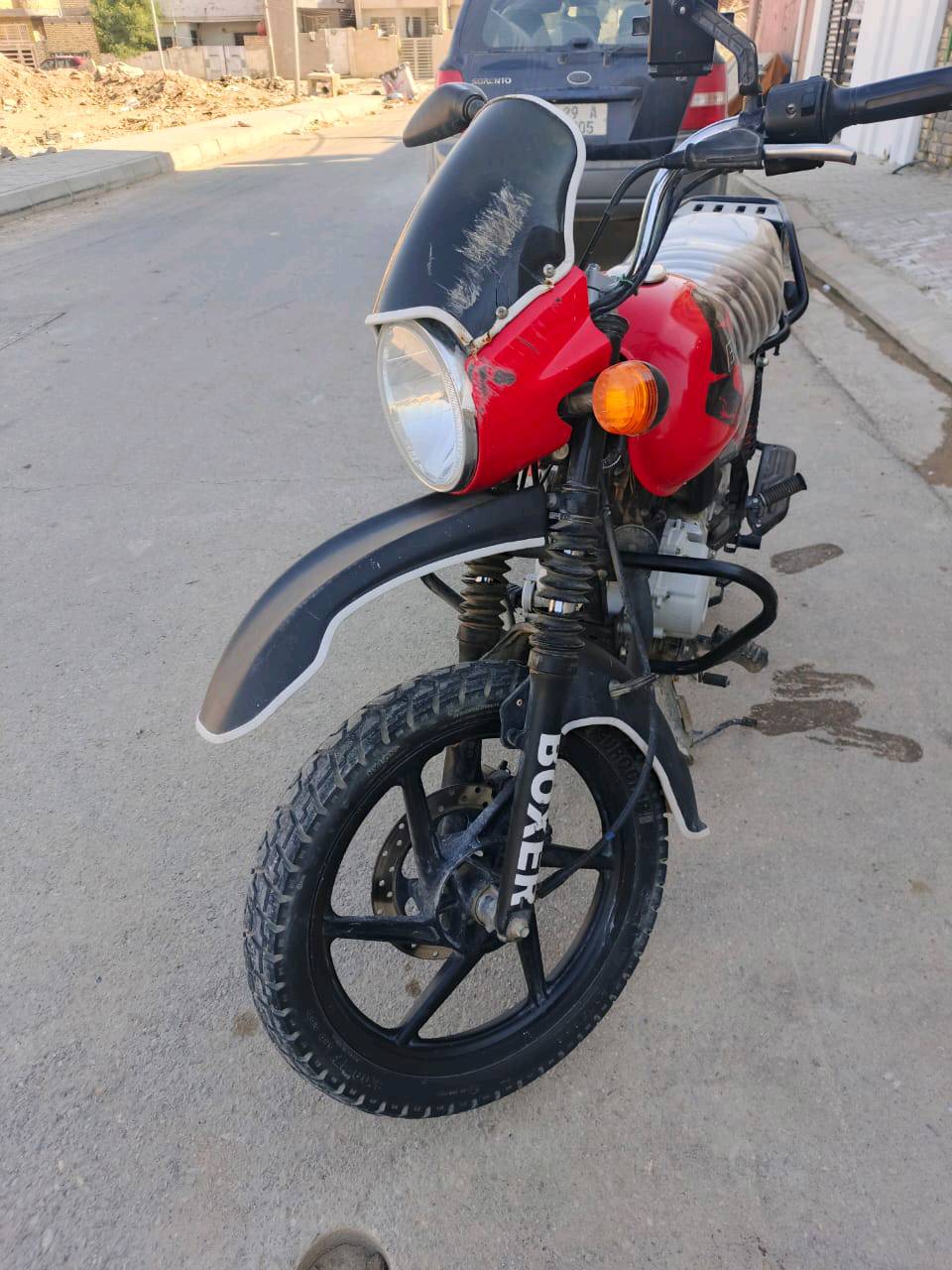 دراجة بوكسر جبلي موديل 22 اوراق كاملة سعر 1600وبيهة مجال بيهة ضربة خفيفة اتصل وفهمك عليهة 