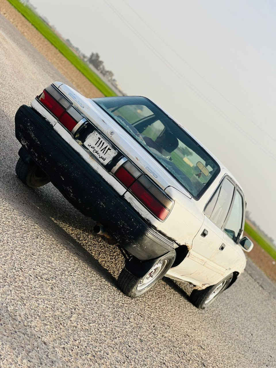 السلام عليكم كورلا فحص صلاح الدين ماندل راعيها موديل 92 
كير ومحرك شرط تايريات جدد كشرها زين
كهربائيات كلها تشتغل لويت زنون 
محرك 16 
ب17وبيها مجال وترهم مراوس 
هــ***********
