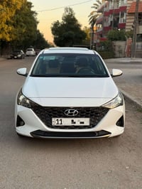 هونداي اكسنت 2021 وارد خليجي  مواصفاتها  سلايت روف  شاشه كبيره  كامره ...