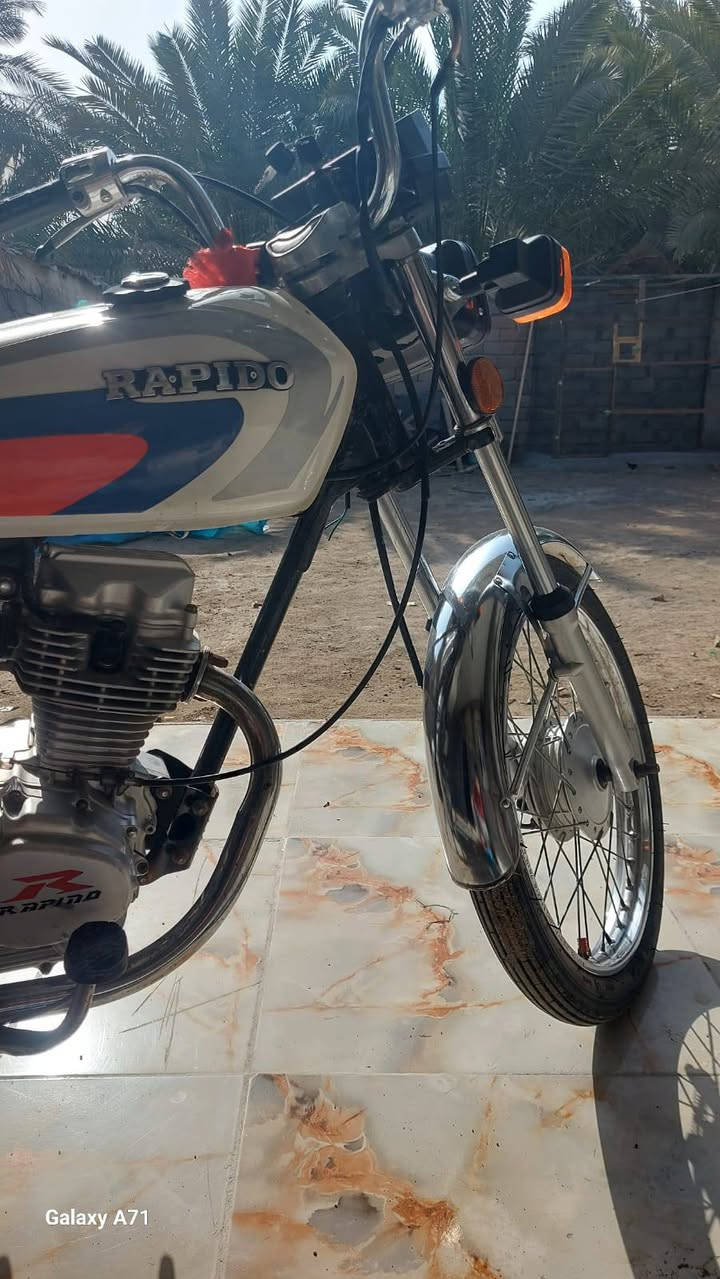 دراجه للبيع نامه شلامجه مكينه رابيدوو مديل 17 اواق اوصلي. مبدل بستم لاتنقيص ولاتبخير  تعمير جديد مكان سوق شيوخ 800 وبيه مجال قليل للشراي ***********
