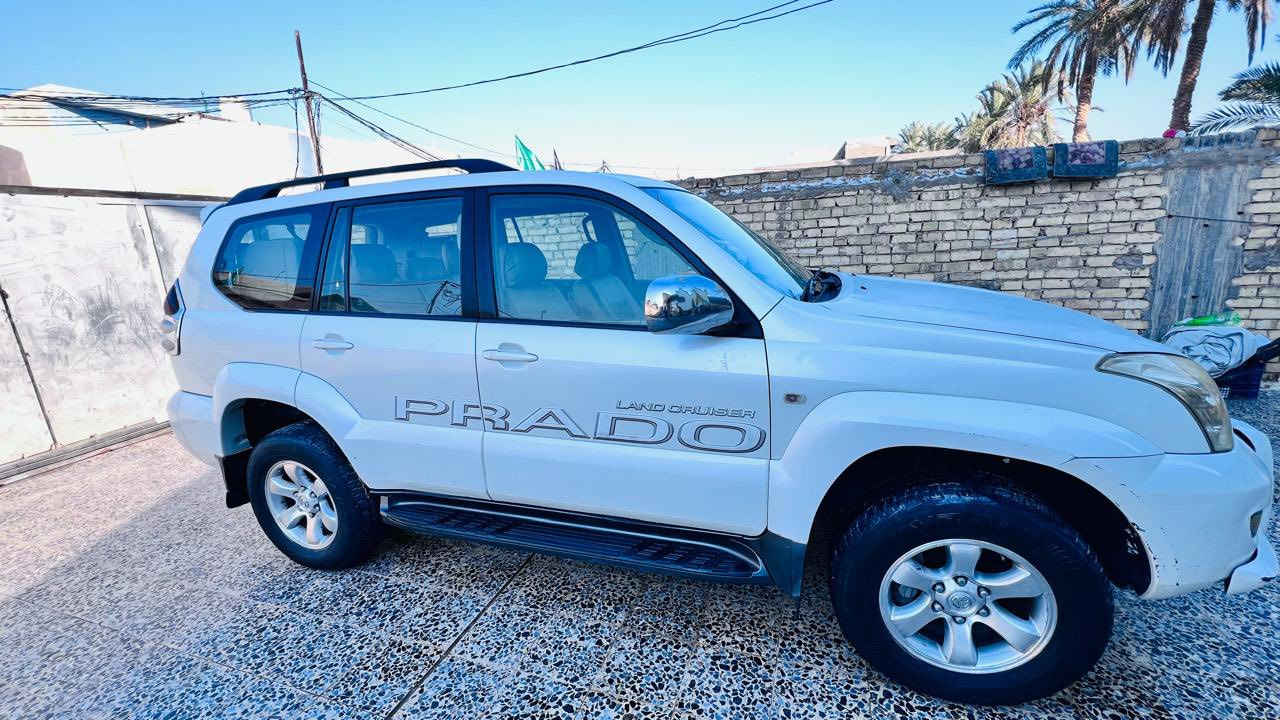 🔵 "TOYOTA BRADO" 2008
🔵 VX // V6 4000 
🔵 سلايت روف فتحه 
🔵 شاشه كبيره 
🔵 كشنات جلد 
🔵 سبير تعليك 
🔵 دبل تانكي 
🔵 تبريد ثلاث قطع
🔵 تحكمات ستيرن 
🔵 وضعيات قياده
🔵 ماشيه 287 
_______________________
"رقم بابل بأسمي سنويه جديده  
السياره بيها البنيد مفتوح وقبق الجنطه فقط مفتوح مامبدل وبيها 
جراد بلبنيد وجرد قليل بلقماره وكلشي موضح امامكم بلسونار ستوني مسوي جديد
__________________________
ادامه كامله جديده عل محرك حداديه جديد تخم تاير جديد كله لوك جديد مكان السياره نجف كوفه 
السعر 
175$ وبيها مجال 
***********

