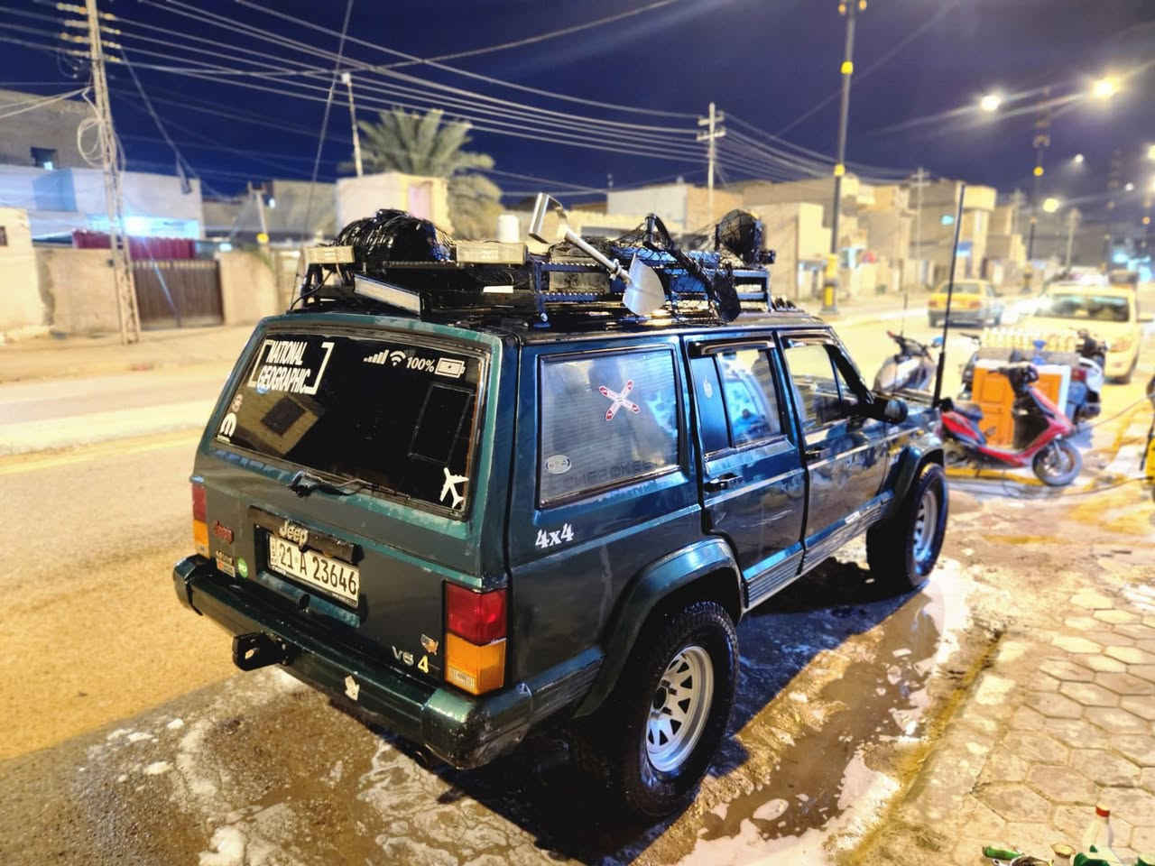 السلام عليكم جيب شيروكي موديل 91 السياره جاهزه من كلشي  السياره موجوده بالغزاليه رقم سليمانيه تحويل ثاني يوم باسمك  سعر 50وبيه مجال
***********
