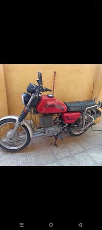 دراجه MZ صناعه الماني 🇩🇪 موديل 1984 الدراجه مكينتها تخبل صافيه ما بيها...