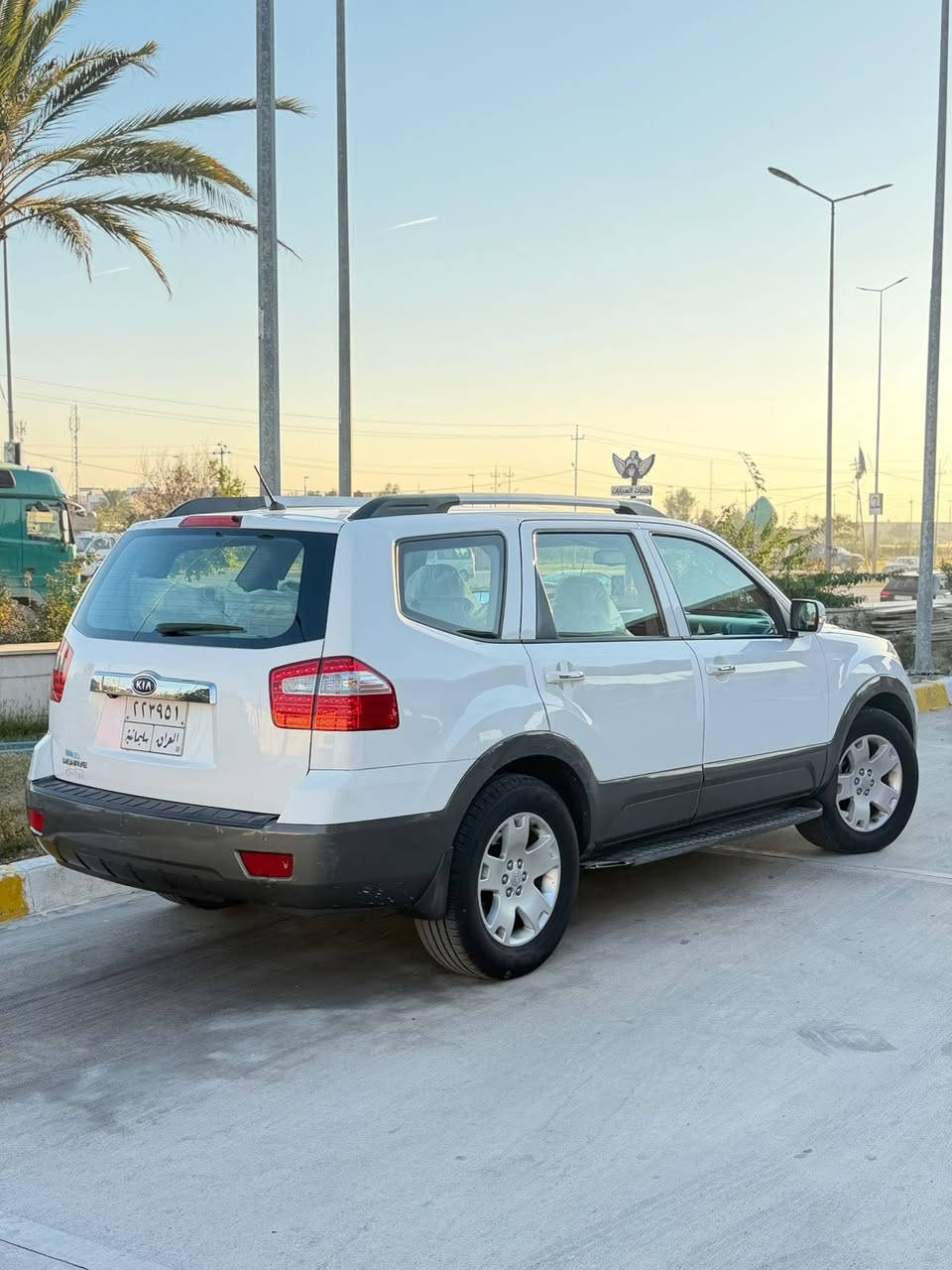 كيا موهافي موديل 2011 
خليجي فول مواصفات
رقم  سليمانيه فور ويل محرك 6سلندر مامفتوح
 تخم تاير جديد 
باتري جديد 
بصمة تشغيل +أبواب
فتحة سقف
7راكب
3قطع تبريد
كشنات جلد
حساس خلفي
كامره خلفية
شاشة
كراسي امامي تحكم كهرباء 
تحكمات ستيرن
ستيرن كهرباء
مثبت سرعة
صندوق شفط
٢وضعيات خزن كراسي
مري قلاب على R
مري شفط
زراك لايت
لايت زنون
صندوق شفط 
باب الخلفي صبغ فقط
السعر 134 وبي مجال للطيبين 
الاتصال على الرقم
***********
***********
