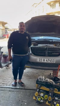 دوج كرفان 2016 حلال الاخ انس خطارنا من محافظة ديالى صيانة الصدر الامام...