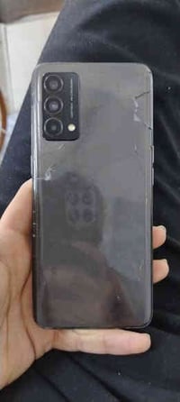 ريلمي Q3 برو ضهر مكسور شاشه مكسور سعر 70الف بي مجال بسيط تواصل واتساب ...