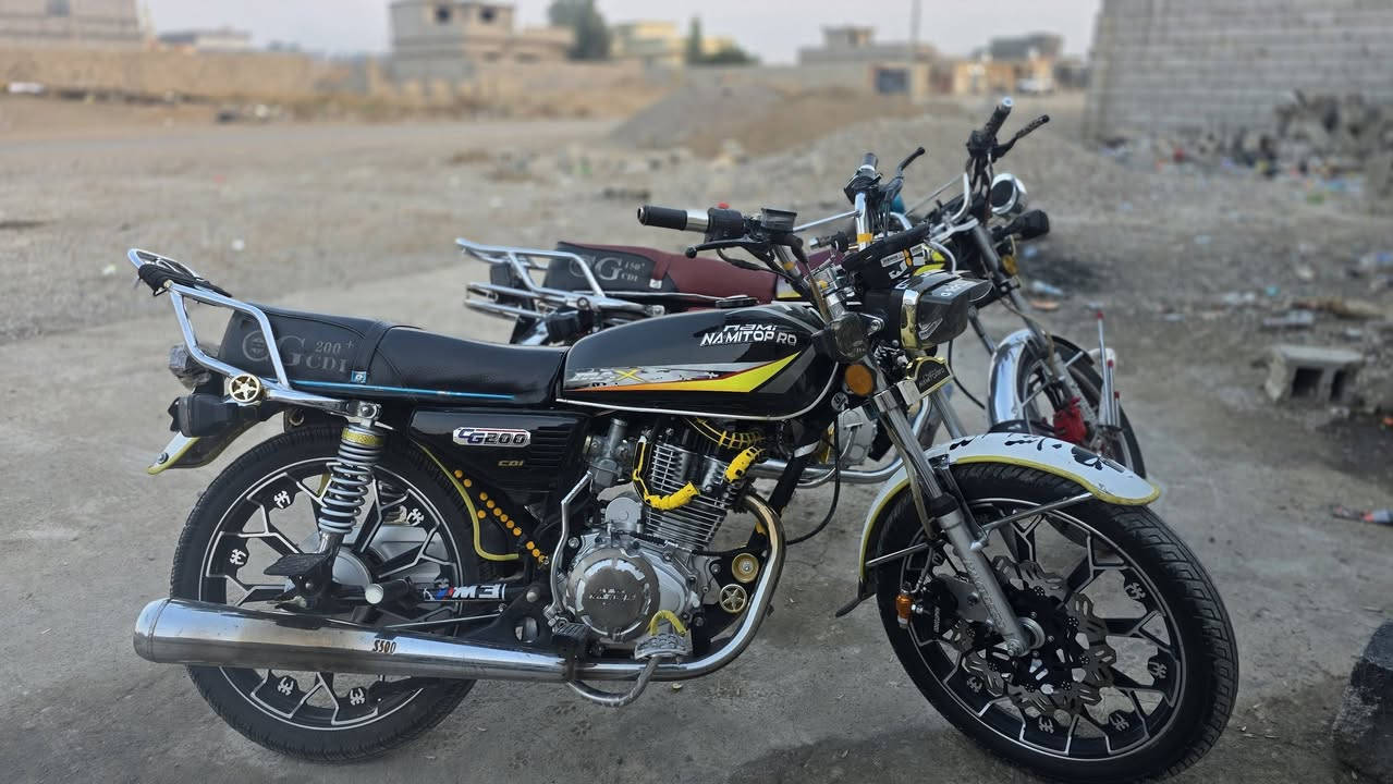 السلام عليكم شباب
دراجه للبيع
 نامه تو برو 
موديل 2025
ناقصها غلاف بك لايت 
تايرات جدد 
السعر ٧٥٠وبي مجال 
الاستفسار خاص او اتصال ***********
