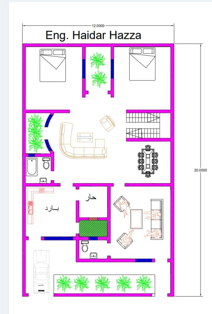 من فكرة إلى واقع…
 تصميم منزل بمساحة 240 م² حسب متطلبات الزبون برؤية هندسية عصرية.
للاستفسار والحجز 
***********
Eng.Haider Hazza
