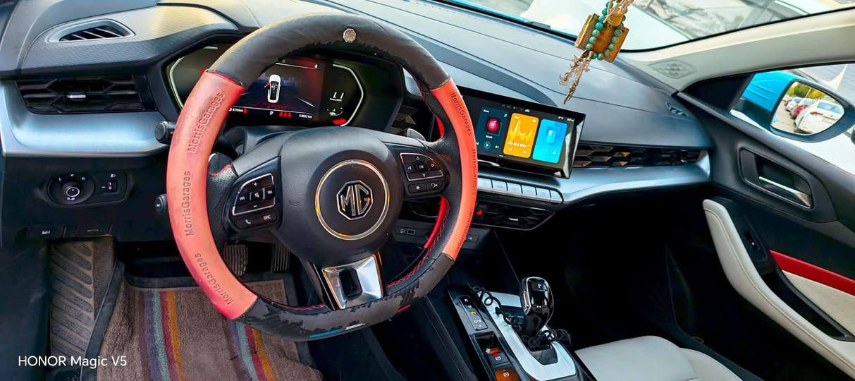سلام عليكم للبيع
MG GT 2023
 المحرك 1500 تيربو مواصفات اللكجري
كير سبورت
شفتات ستيرن
بصمه
داخل جلد ابيض
بيها شخوط  بالدعامية  الاماميه بسيطه السياره كفاله بدون لاصبغ ولاضربه 

فتحة بالسقف
مقعد السائق كهرباء
ماشيه. ٥٣

السيارة بعدها بضمان الشركة ومستمر بالصيانة...
السياره. مال بيت ع ايدهم من الزيرو.  ومال ناس موضفه.السعر ١٢٥ ورقه وبيهه مجال. مكان السياره بغداد السيديه  او كربلاءمن السبت للربعاء بكربلاء وباقي الايام بغداد. حكم الدوام والسياره  كلش جديده ومكفوله من الضربه والصبغ الاتصال ع رقم رجاءا مكلف بالنشر 
   ***********
