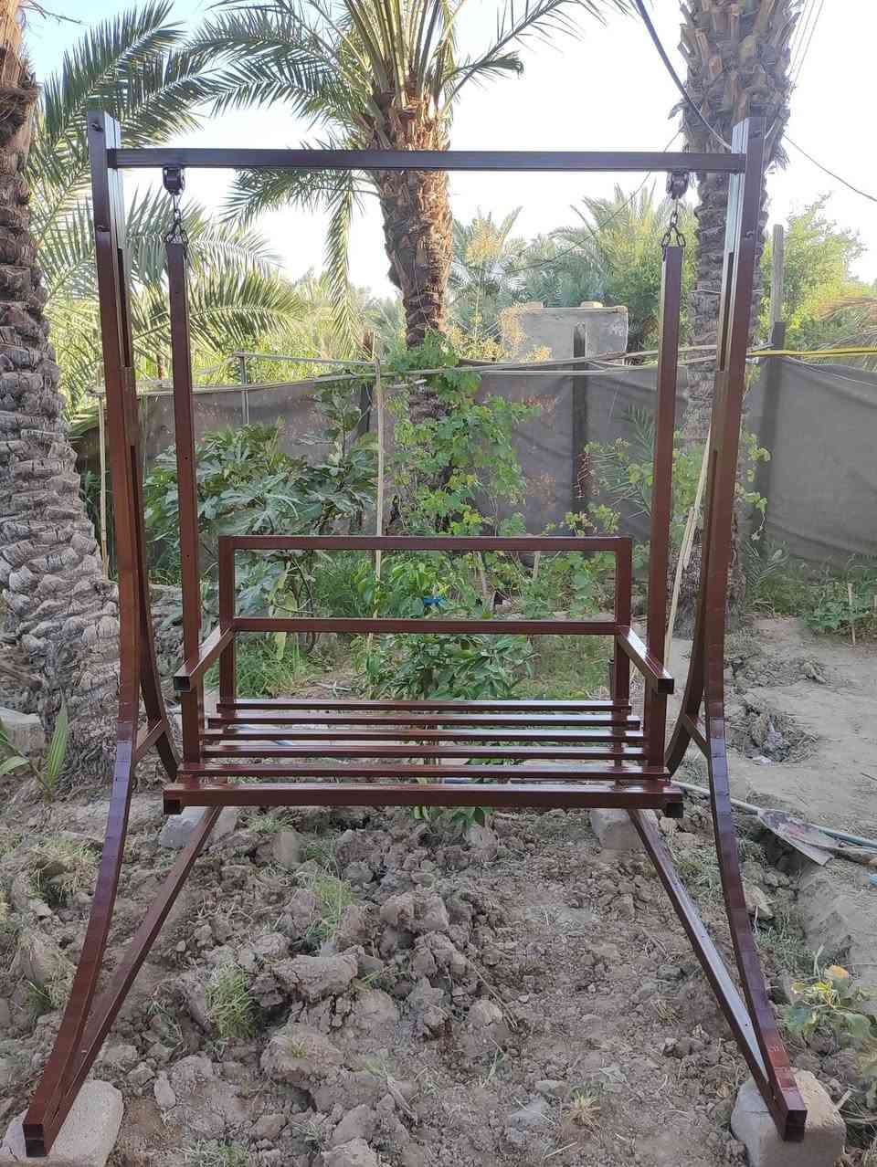 مرجوحه ارتفاع مترين عرض متر ونص المقعد عرضه متر وعشرين كعدتها رئاسيه حيل حلوه صبغ حراري الون بني


**إذا كنت صاحب هذا الإعلان وتريد حذفه لأي سبب، رجاءا أرسل رسالة إلى الدعم الفني**