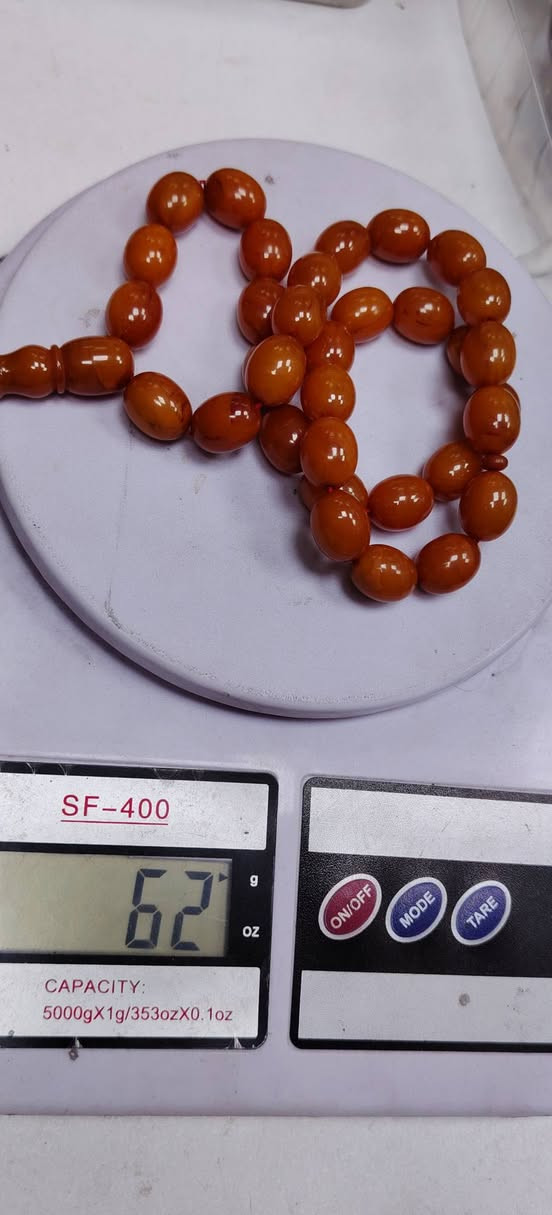 السلام عليكم للبيع سبحه من خامة السندلوس الأصلي الألماني القديم چراخه يدويه بالكامل دزاين اسطه غالب أصلها مصاطب مغلفه واصل اللون عسلي فاتح عمر الخراطه لا يقل عن ثلاثين سنه وزنه بدون الكركوشه انتيمون حلبي ٦٢ غرام قياس الحبه 12 * 15 قطعه متحفيه لأصحاب الذوق الرفيع السعر على الخاص والتوصيل مجاني لجميع أنحاء العراق مع علبه هديه تحمل علامتنا التجاريه


**إذا كنت صاحب هذا الإعلان وتريد حذفه لأي سبب، رجاءا أرسل رسالة إلى الدعم الفني**