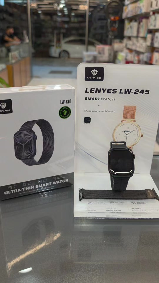 تبحث عن ساعة ذكية بشكل فخم، شاشة خرافية، وسعر اقتصادي؟ Lenyes LW-X10 هي خيارك المثالي. ​شاشة AMOLED فائقة الدقة (2.04 بوصة). ​تدعم واجهة "الجزيرة الذكية" (Smart Island) والتحكم بالإيماءات. ​بطارية وحش تدوم حتى 10 أيام. ​حزامين (سيليكون وقماش) للتغيير حسب ستايلك. ​شحن لاسلكي سريع ومقاومة للماء. ​جودة الهيكل المصنوع من الزنك تمنحك إحساس الساعة الفاخرة من اللمسة الأولى. جربها بنفسك ولا تضيع الفرصة! يمكنك مشاهدة كل منتجاتنا على موقعنا الالكتروني ‏www.telephony-store.com ‏‎ للطلب بالاقساط من سوبر كي https://app.gini.iq/deeplink/telephonycenter 📍المنصور الشارع الرئيسي مقابل جامع الرحمن قرب مرمره سنتر ***********-*********** ‏‎اوقات العمل⏱ : من السبت الى الخميس من  ال ١٠ص الى ١٢  الجمعة من ال ٤م الى ال ١١م ‏‎خدمة التوصيل🛵 متوفرة داخل بغداد والمحافظات   صفحة الفيس بوك ‏www.facebook.com/telephone.iraq الانستاغرام  ‏www.instagram.com/telephone.iraq  تيك توك ‏www.tiktok.com/@telephone.iraq تلكرام  https://t.me/telephoneiq
