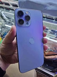 ايفون ١٣ برو ماكس ذاكره ٢٥٦ بطاريه ٨٥ مصعده نموذج M تك سيم+ شريحه الكت...