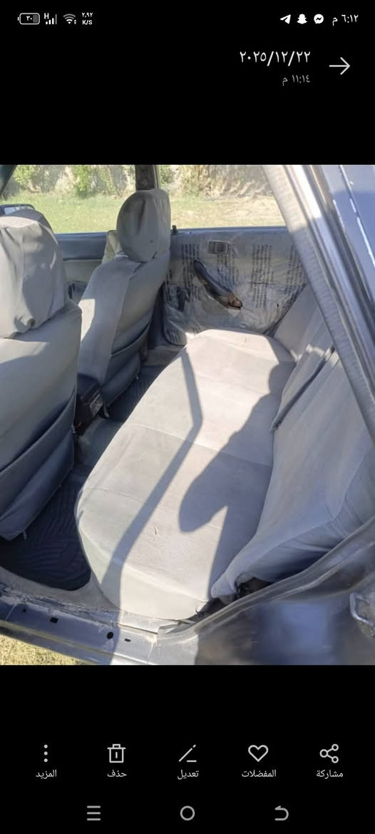 السلام عليكم لبيع كامري موديل 1992 رقم صلاح الدين الدولي سنويه ل 2029 كير محرك شرط محرك بي خيط بخار كير عادي محرك 16 ابو الچف قتصاديه  بل بانزين سياره حلوه تحويل ثاني يوم تايرات جدد السعر 29 وبيه مجال ***********
