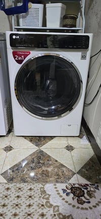 غسالة LG • 10 ونص كغ • كوري أصلي