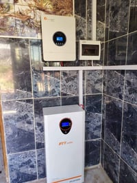 بفضل الله وبحمده قامت كوادر شركتنا (شركة المهندس للطاقة الشمسية) بنصب ...