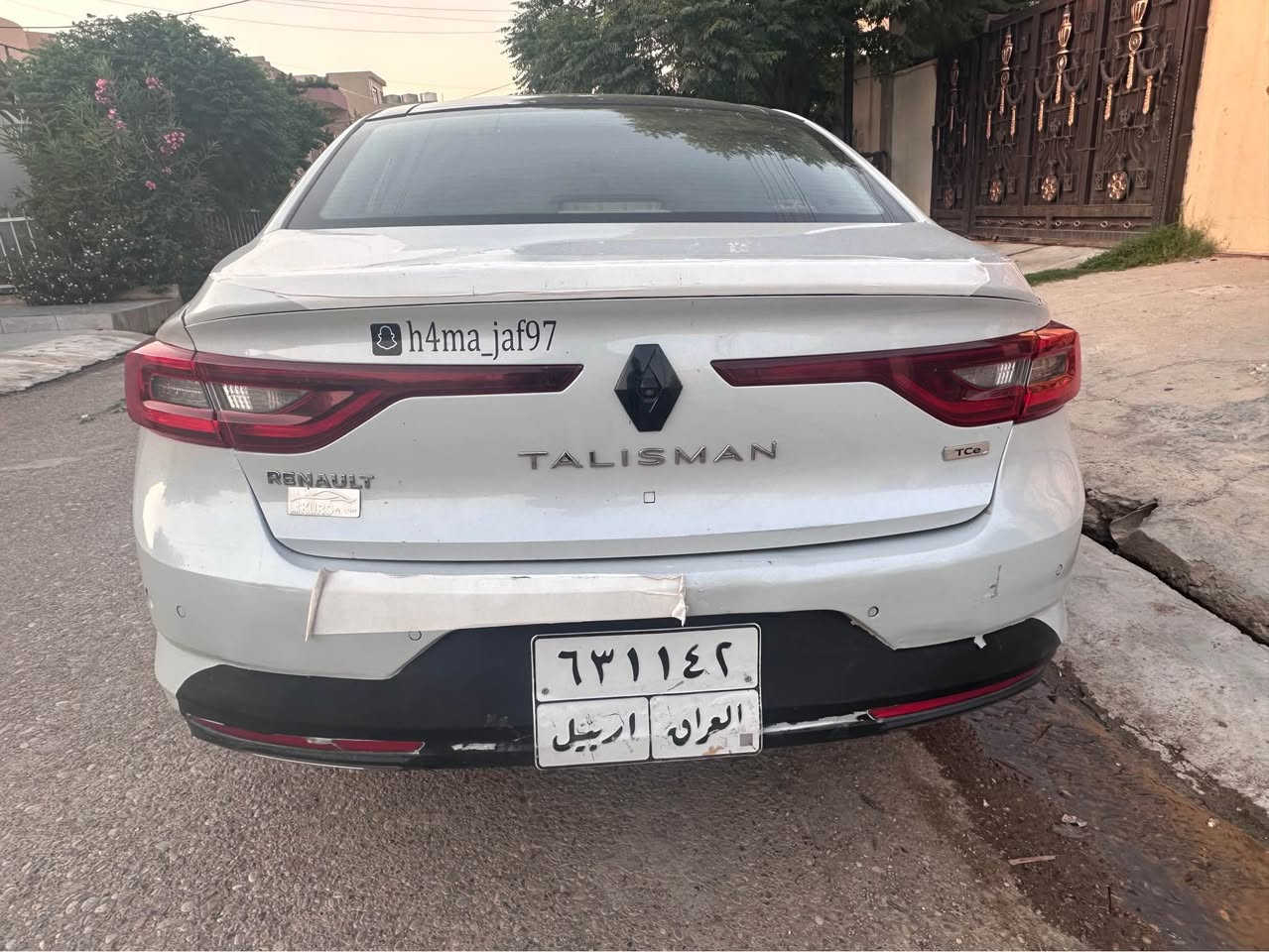 للبيع رينو تاليسمان
اللون سمنتي فاتح موديل2018 
فول مواصفات
فتحة بانوراما
 الكشن جلد وكهرباء 
الكشن مساج وتدفئة وتبريد
لايتات زنون
 وليدات امامي خلفي شاشه كبيره
و حساسات 360 درجة 
داتاشو وقراءة رموز الشارع
محرك 1600تيربو 
كير 7 نمر dsg كركوك, العراق


**إذا كنت صاحب هذا الإعلان وتريد حذفه لأي سبب، رجاءا أرسل رسالة إلى الدعم الفني**