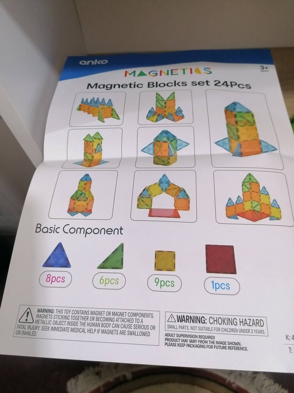 لعبة البلاط المغناطيسي 16 قطعة حجم كبير ( انكو / أستراليا)


**إذا كنت صاحب هذا الإعلان وتريد حذفه لأي سبب، رجاءا أرسل رسالة إلى الدعم الفني**