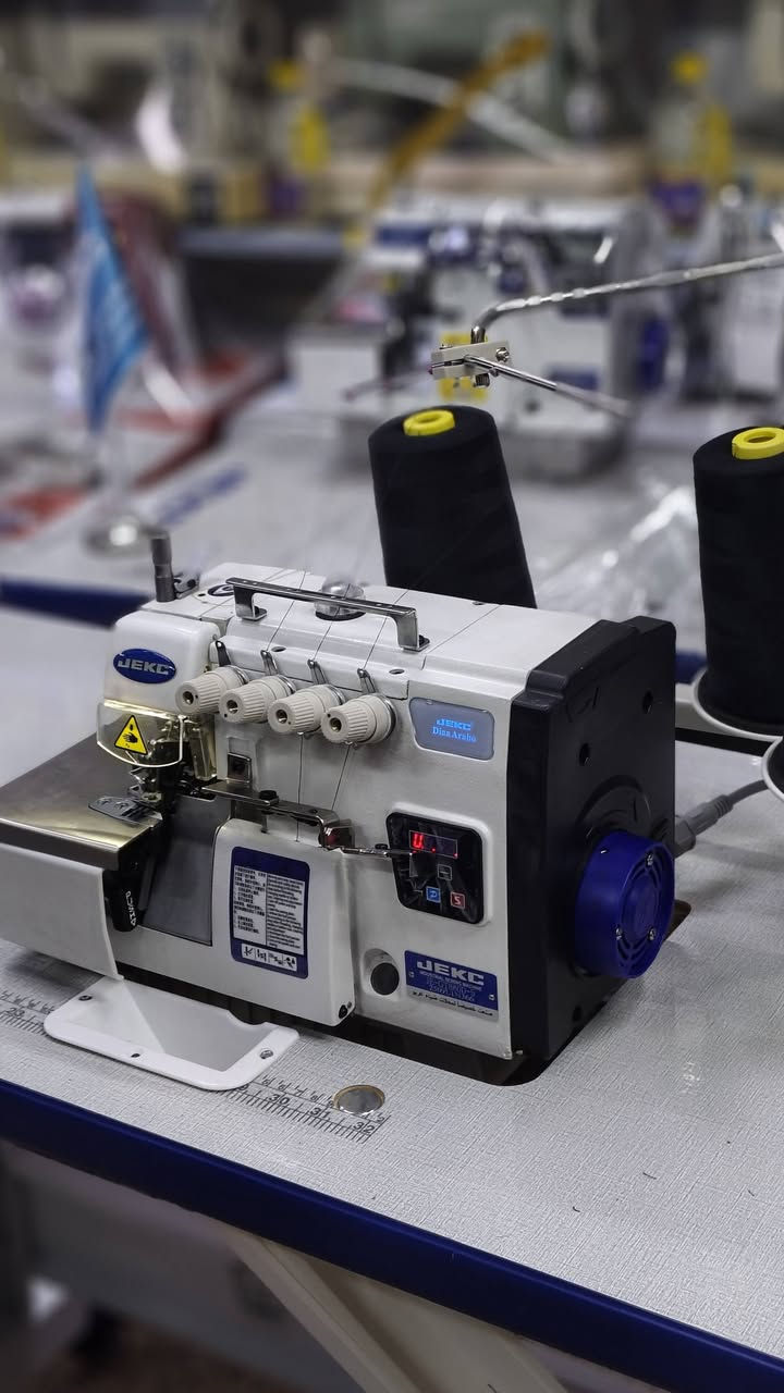 اوفر صناعي من ماركة جيكس JEKC 
الوكالة الخاصه بمحلاتنا اصلي حفر 
ضياء عربو لتجارة مكائن الخياطة 
الاستفسار واتساب
***********
