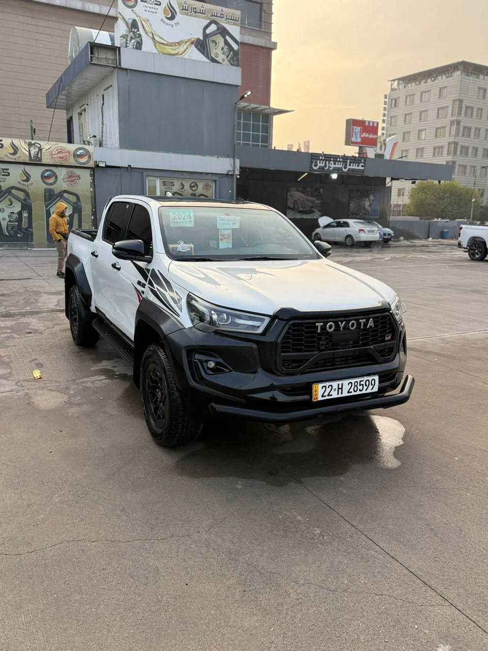 هايلوكس جيار 2024 زيرو ماشيه 11الف سعودي اصل سعر 450 سنتر ومنفاخ رقم اربيل تحويل وكاله مكان سياره كربلاء رقمي ***********
