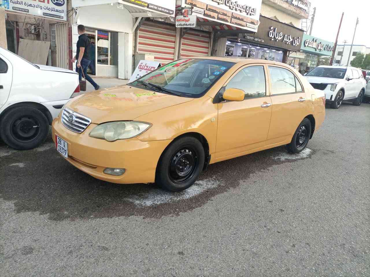بي واي دي f3 محرك نحله 1800 ياباني 
محرك وكير ياباني  جدد 
محرك وكير مكفولات لا بخار ولا تنقيص ولاصوت
حداديه جديده تخم تاير جديد تخم ويل جديد 
مشط داينمو سلف باتري جدد قوايش جدد
ادامه بانزين جديده كهربائيات لدات شاشه كله جديد
دواخل لونين غرفتها نظيفه كشنات تغليف جلد 
جام اوتماتيك فتحه بالقماره سياره صبغ عام مكفوله من الظربه القويه فقط تصليح خياسات ض
رقم نجف انكليزي سنويه 2030 مصفره من كلشي
سعر 43 مكان النجف ***********

