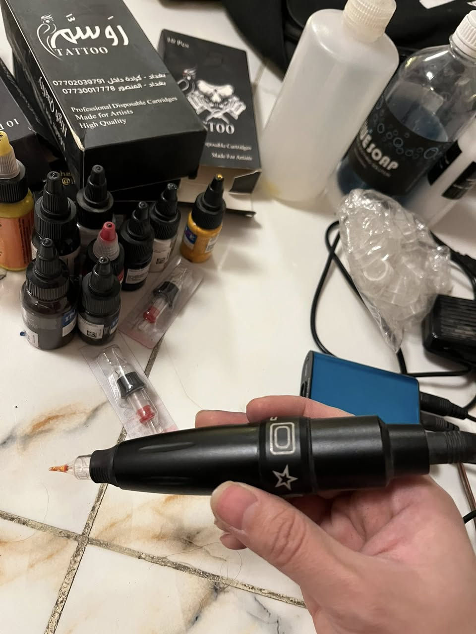 جنطة كامله جهاز تاتو وشم مع ملحقاته للبيع اخو جديد استعمال قليل جدااااا


**إذا كنت صاحب هذا الإعلان وتريد حذفه لأي سبب، رجاءا أرسل رسالة إلى الدعم الفني**