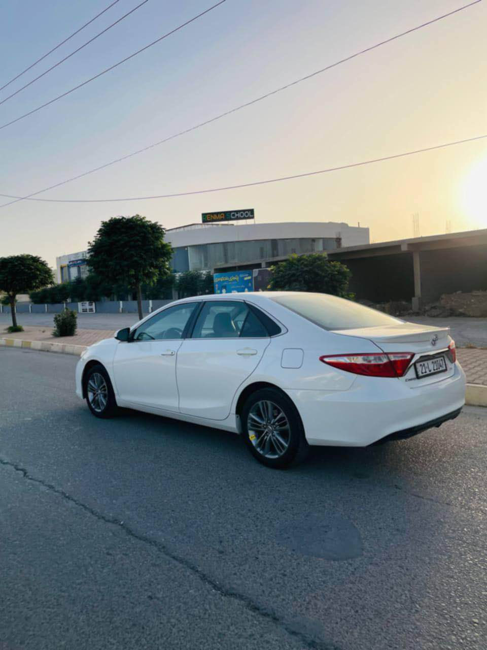 کامری مۆدیل ٢٠١٧ دو پارچەی بۆیاخە بۆنیت و چاملغ بێ ناو گرتن 
مواسەفات se چوار تایەی تازەی لە ژێرە 
سەنەوی تازەیە تا ٢٠٣٠. بە ناو خۆمەوەیە. کۆبۆن بەنزینی هەیە 
گێڕ و مەکینەی بێعەیبە بەشەرت 
سعر ١٥٨ وەرەقە 
ژ.م ***********.     ((***********)) السليمانية, العراق
