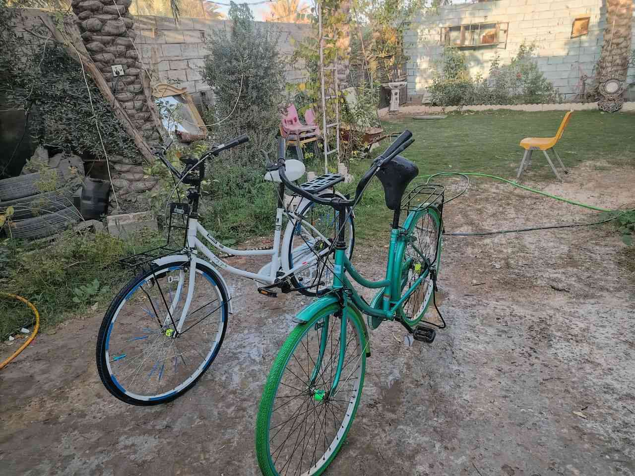 السلام عليكم
بايسكلين للبيع
الزيتوني تعمير البايسكل نقصه بريك امامي فقط والبايسكل مرتب وحلو شركة BD
البايسكل الثاني الابيض البايسكل مجمبزه وكامل نقصه فقط ركبه اماميه سعره 2000 دينار فقط اما باقي كامل مكمل شركة سانتوس البايسكلات حلوات واسعارهن كسر وثنيهن جايبلهن تايرات و جوابه جدد جديدات كلش وهنه متروكات صارلهن هواي 
الزيتوني سعره 70 وبي مجال
والابيض سعره 100 وبي مجال بسيط واذا ثنينهن اذبلكم من السعر. 
المكان: نجف كوفه 
للاستفسار: *********** بي واتساب
