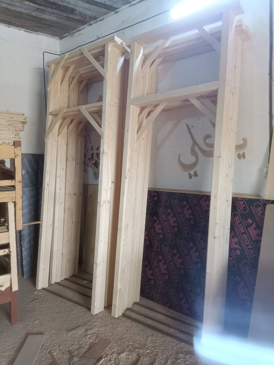 جراجيب خشب جام روسي تفصال حسب القياس المطلوب ***********
