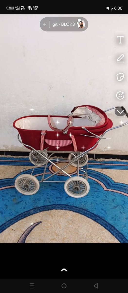 سلام عليكم
عربانه اطفال انكليزيه مريحه وخفيفه بالمشي وكذالك تتفصح وتصير كاروك السعر 30وبيه مجال رقمي *********** بيه واتساب اليريدهه يراسلني
