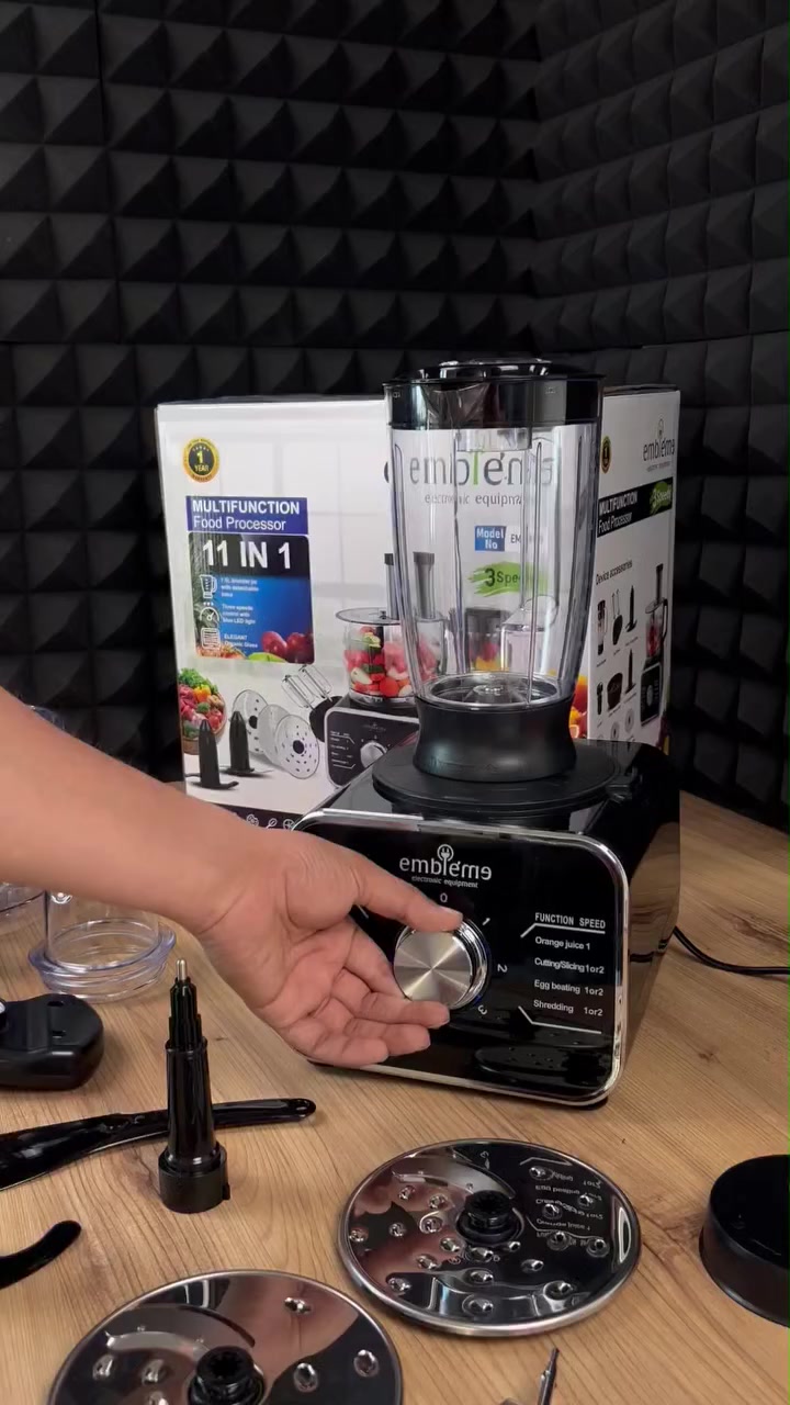 مطبخ كامل بجهاز واحد! محضرة Embleme 11x1 🌪️🌙
اختصري وقت التحضير في رمضان مع المساعد الذكي الذي يقوم بكل شيء. فرم، عجن، تقطيع، وطحن بلمحة بصر.
لماذا هي رفيقتك في رمضان؟
 * ⚙️ 11 وظيفة في جهاز: تفرم اللحوم، تعجن الفطائر، وتعصر الفواكه للفطور.
 * ⚡ قوة جبارة (1100 واط): محرك قوي بـ 3 سرعات يتحمل ضغط العمل اليومي.
 * 🥗 تحضير احترافى: تقطيع وبشر مثالي للسلطات والمقبلات الرمضانية.
 * 🧤 سهولة وتوفير: توفر مساحة مطبخك وتختصر جهدك وتعبك.

💰 العرض الرمضاني:
 * السعر: 150 ألف دينار فقط!
 * التوصيل: مجاني بالكامل لكل العراق! 🚚
📢 اطلبيها الآن وخلي شغل المطبخ أسهل!
أرسلي (الاسم، العنوان، الرقم) برسالة خاصة للحجز. 📩
#رمضان_2026 #محضرة_طعام #امبليم #مطبخ_عراقي #عروض_رمضان توصيل_مجاني


**إذا كنت صاحب هذا الإعلان وتريد حذفه لأي سبب، رجاءا أرسل رسالة إلى الدعم الفني**