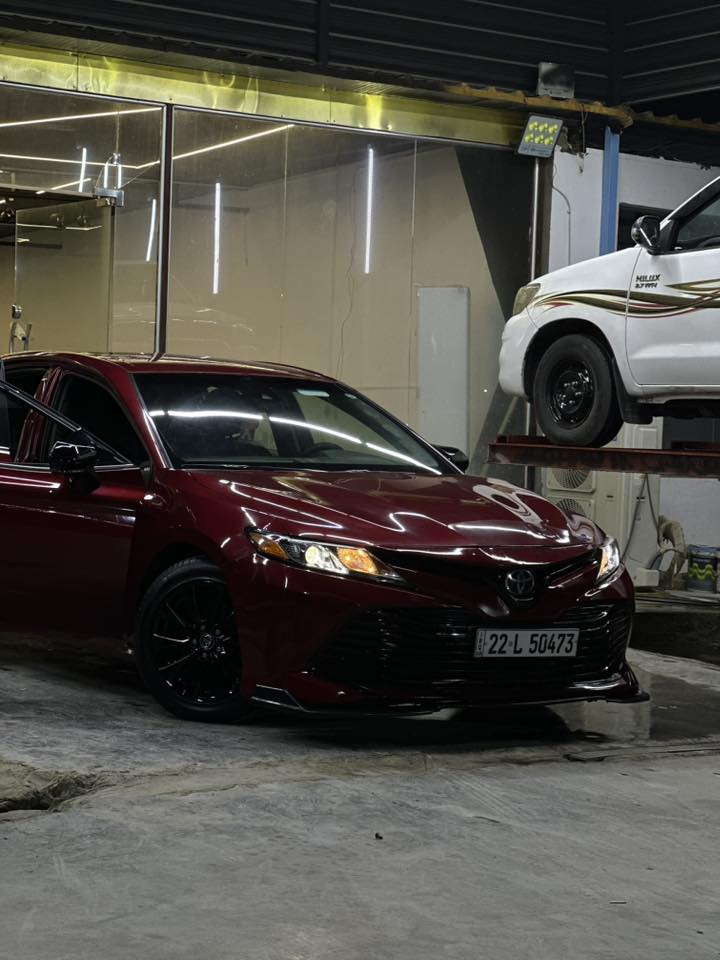 السلام عليكم كامري 2018وارد امريكي سياره بيها بارد جاملغ الايمن تكحيل وشبرين بنيد بل عراق سياره كامله فول ماعدا الفتحه 185وبيهه مجال مكان سياره بغداد يوجد سونار ***********
