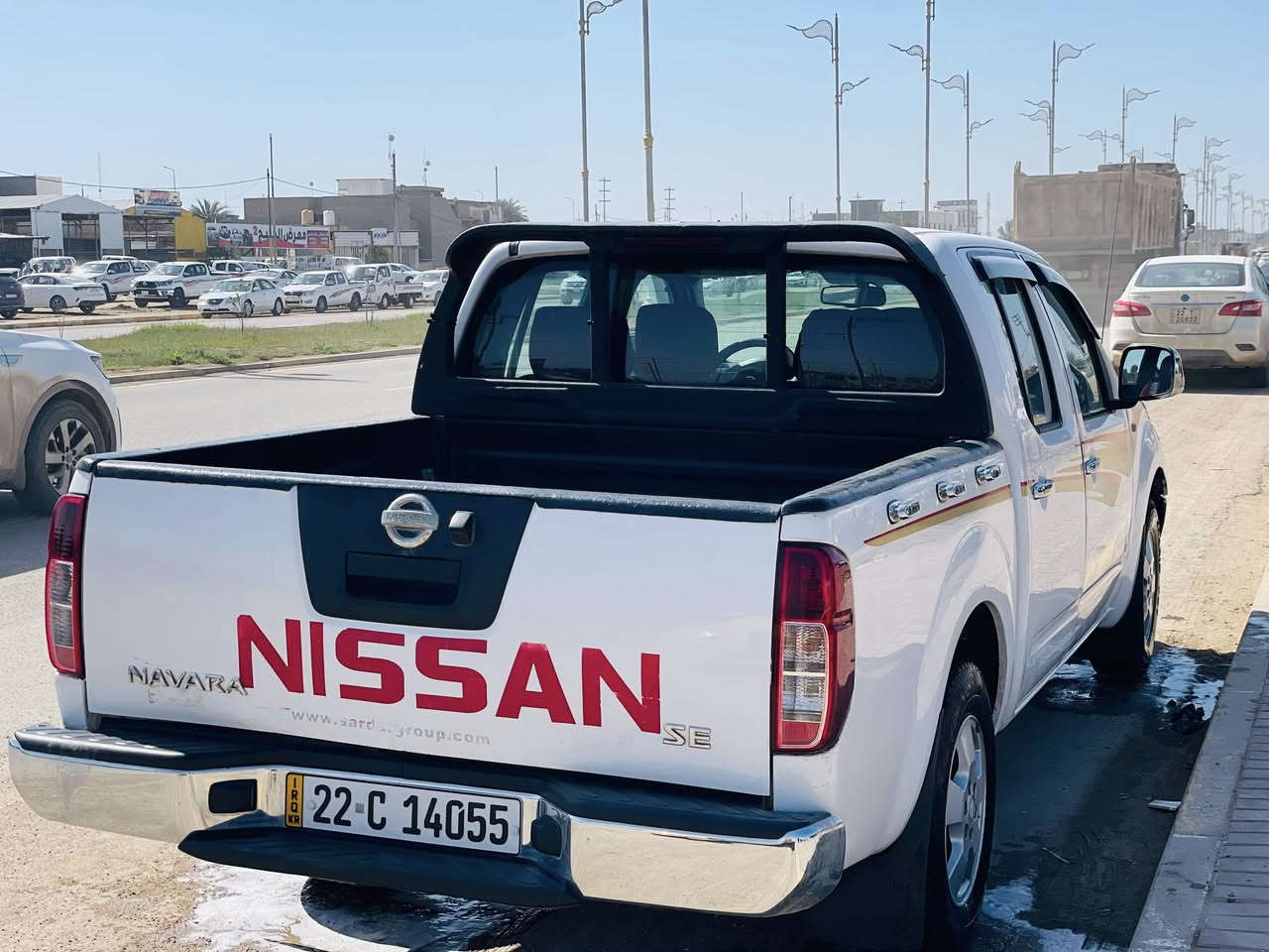 سلام عليكم البيع نيفاره 
موديل 2012
رقم اربيل اكليزي 
كير اتماتيك 
محرك جديد صدر 
جديد  
تبريد ذلج 
عنوان واسط صويره 
رقم موبايل ***********
***********
