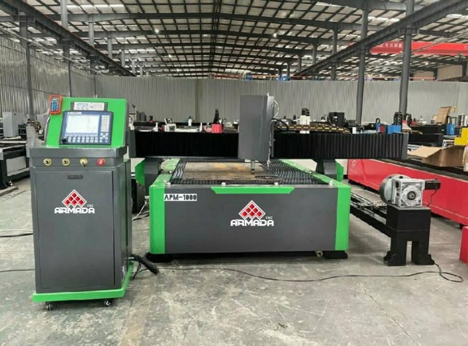 🇨🇳ARMADA CNC 🇨🇳
CNC plasma cutting
 machine
 🔸الات قطع بلازما لصناعة الديكورات المعدنية والقطع الميكانيكية والهندسية المعدنية
امتلكها من المصنع مباشرة كفالة سنتين سوء تصنيع لدينا شهادة جودة أمريكية في صناعة الآلات ❤️
🔸مساحة العمل 1500*3000 او حسب الطلب
🔸محركات درايفرات ايزي سيرفو
🔸سكك تايواني
🔸نظام تحكم fast cam
اعادة تعين نقطة التوقف بعد انقطاع التيار الكهربائي

مولد قطع 100A<---200A
قص حديد 1----35مم
قص ستالس 1---25مم

CNC plasma cutting machine
🔹Work area 1500*3000
🔹Source 160A LGK 
🔹Easy servo motor and drive
🔹FASTCAM software
🔹Taiwan hiwan square rail
🔺ميزة التصنيع على طلب الزبون ومهندسين مختصين بالتعليم والتدريب😍

توصل معنا عبر الموقع الالكتروني يوجد رابط وتس اب مباشر مع المصنع 
00861895507672

#armada-#cnc-#plasma-
#router-#fiber-#laser-
#cutting-#engraving-
#marking-#wood-#metal
#Work-#3D & #2D
#راوتر #ليزر #بلازما #فايبر #اعمال_خشبية 
#اعمال_معدنية


**إذا كنت صاحب هذا الإعلان وتريد حذفه لأي سبب، رجاءا أرسل رسالة إلى الدعم الفني**