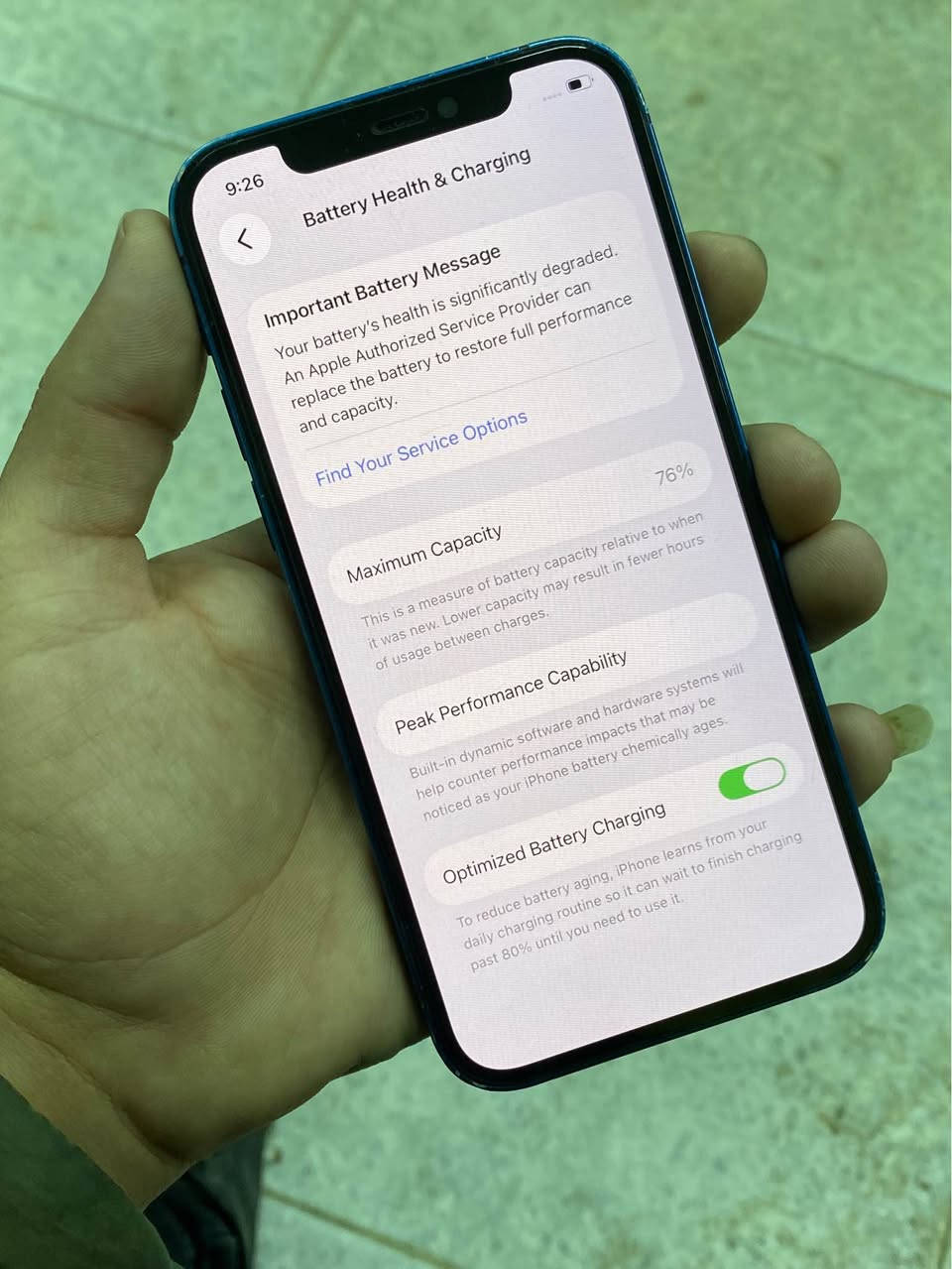 Iphon 12 دووکامێرا

شا شە بیلاد

فەیسی مەزبوت

پاتری 76 بیلاد

هەوا نایات

شازی کامێرا

1سیم ئیسم

پشتی 1درزی هەیە

نرخی210 هەزار

سلمانی السليمانية, العراق


**إذا كنت صاحب هذا الإعلان وتريد حذفه لأي سبب، رجاءا أرسل رسالة إلى الدعم الفني**