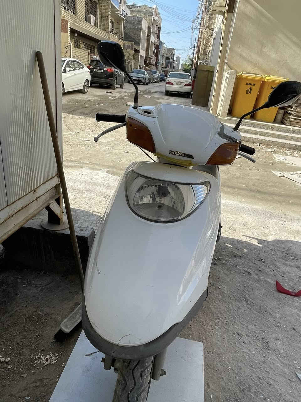 سلام عليكم  دراجه البيع سبيسي سرعته(100) 1كهربائيات كله شغاله اي نقص مابيه   2سلف شغال  هندر شغال محرك مامفتوح ابد ولا مجفته برغي منازل منا بس كفرات مشخطه  غير متواجد على فيسبوك الاستفسار ***********
