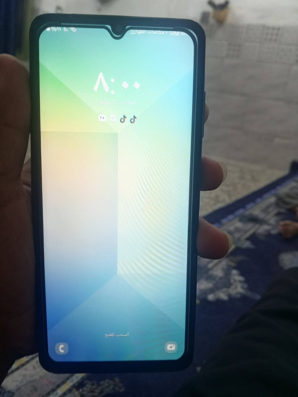 سلام عليكم عندي هاذه المبايل Gala A06رايده 75ذاكره 128مبايل يخبل***********موجود واتساب
