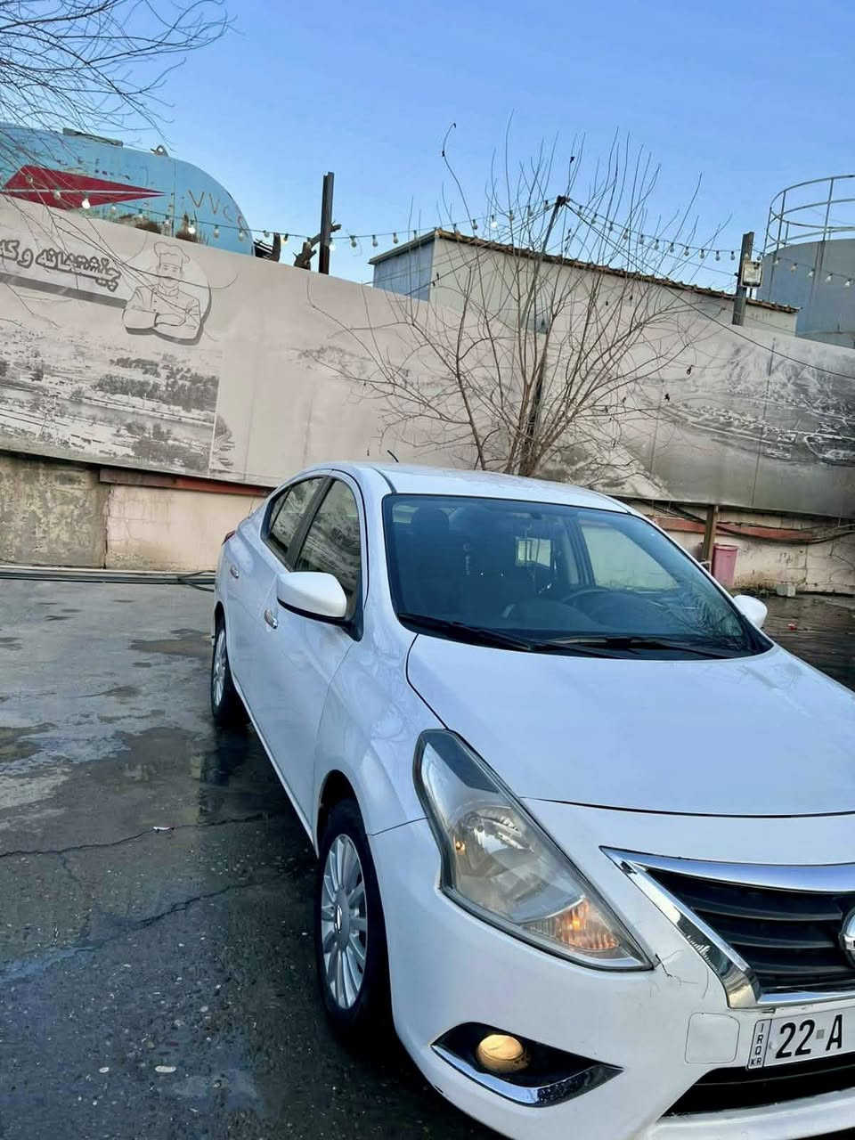 بؤ فرؤشتن
نیسان ڤێرسا
مؤدیل ٢٠١٦
٤تایەو ویلی لؤک
٢پارجەی بؤیاخە بێ ناو گرتن
رەقەمو سەنەوی تازە
ئەرباگی بەشەرت
تەقەو رەقە بەشەرت
گێرو مەکینەی بەشەرت
بەرگە کوشن و گاعی لؤک
نمونە لە جوانی 
***********
ڤایبەر واتس ئاپ👆
