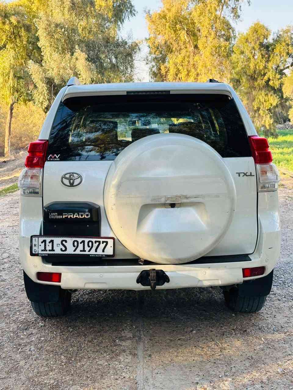 برادو 2012 للبيع او المراوس
محرك 4 سلندر
رقم بغداد/ تحويل مباشر 
مكفوله من الصبغ والتبديل 
(فقط الجاملغ الخلفي الايمن بيه نقاط بطش)
مكان السياره بابل 
***********
