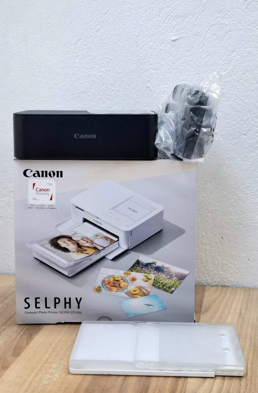 طابعة سلفي كانون 1500 وايفاي  
للبيع  جديده لوك السعر 150الف  مكاني نجف توصيل ماعدي
للاستفسار ***********
